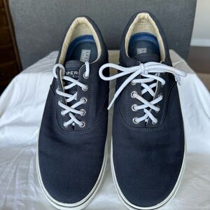 Sperry Men's Blue Canvas Shoes